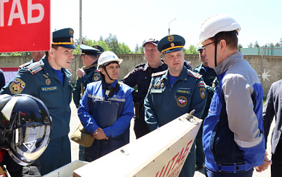 На станции обезжелезивания воды «НИИАР-ГЕНЕРАЦИИ» прошли областные командно-штабные учения